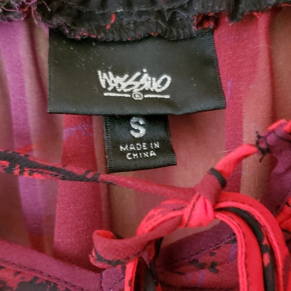 Women's multi color sheer blouse - Picture 2 of 3